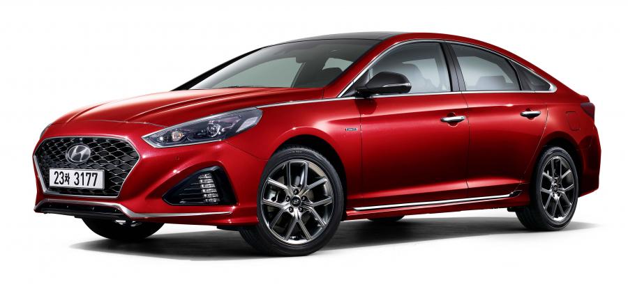  Hyundai Sonata Sport (LF) 2017 года  (KR) (фото 3 из 3)